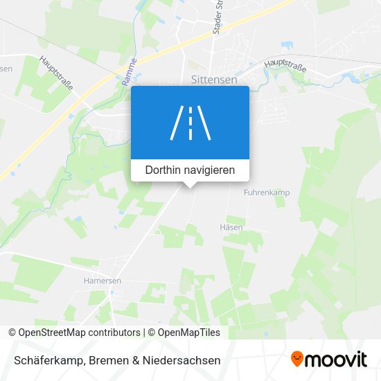 Schäferkamp Karte