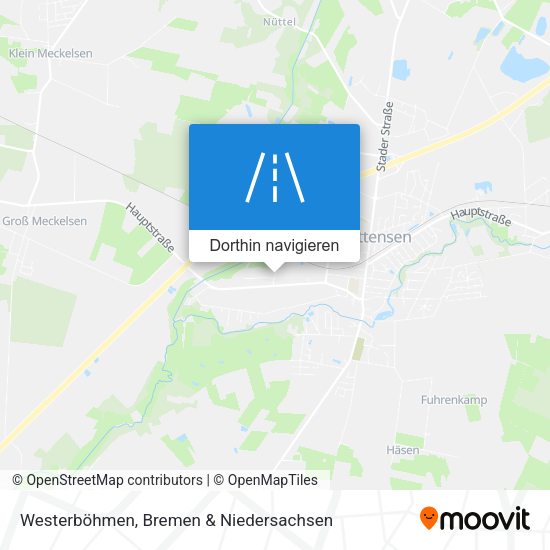 Westerböhmen Karte