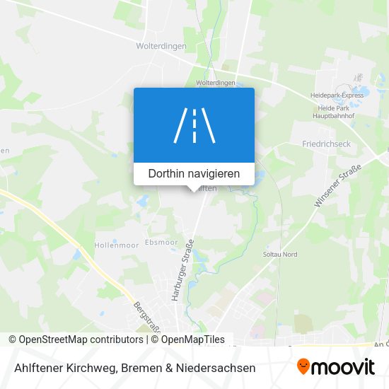 Ahlftener Kirchweg Karte