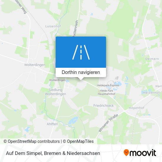 Auf Dem Simpel Karte