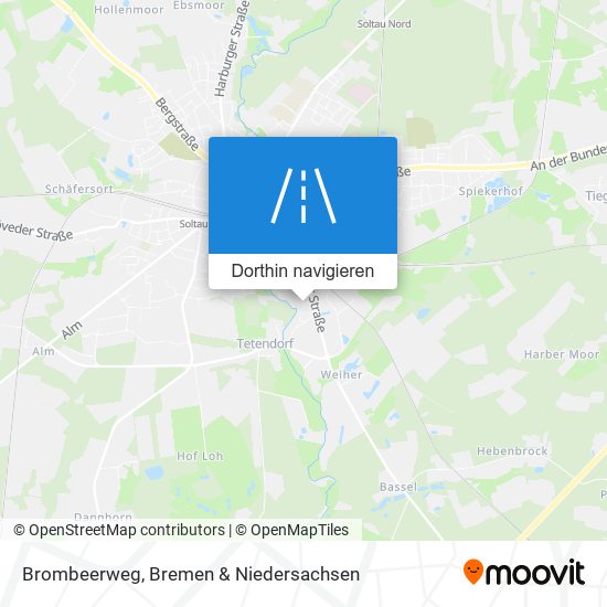 Brombeerweg Karte