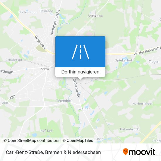Carl-Benz-Straße Karte