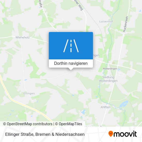 Ellinger Straße Karte