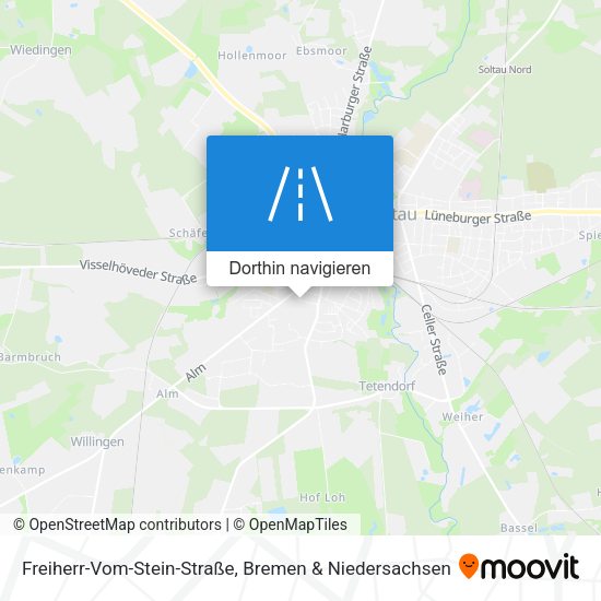 Freiherr-Vom-Stein-Straße Karte