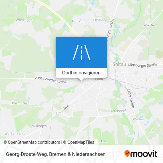 Georg-Droste-Weg Karte