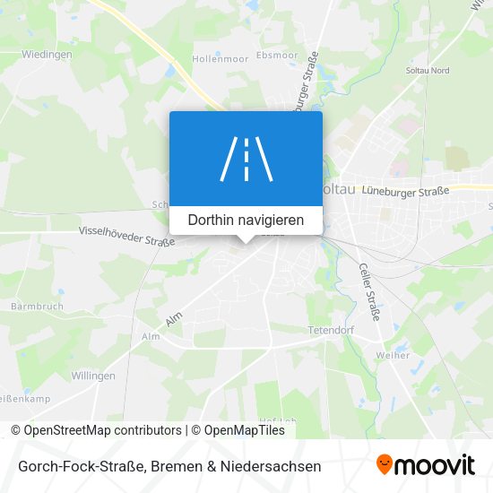Gorch-Fock-Straße Karte