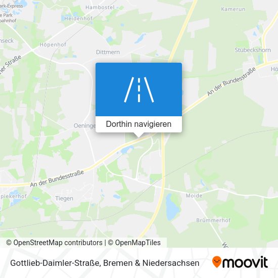 Gottlieb-Daimler-Straße Karte