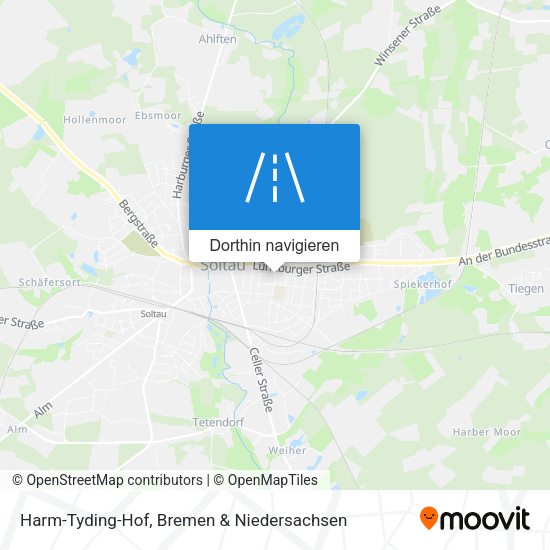 Harm-Tyding-Hof Karte