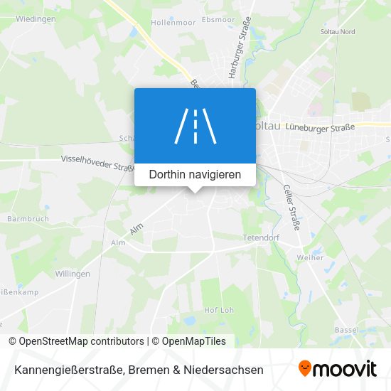 Kannengießerstraße Karte