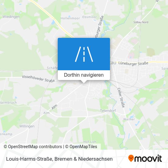 Louis-Harms-Straße Karte