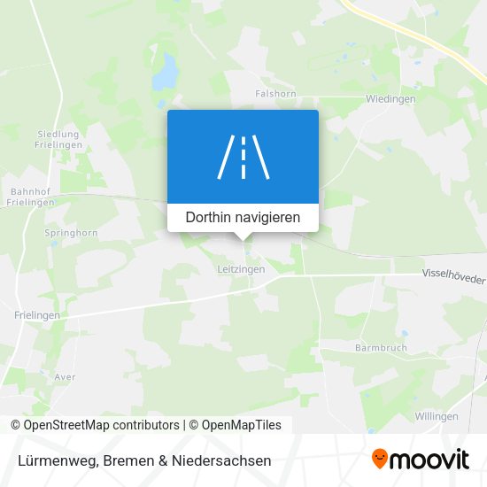 Lürmenweg Karte