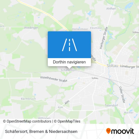 Schäfersort Karte