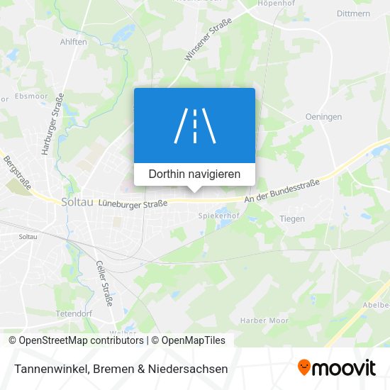 Tannenwinkel Karte