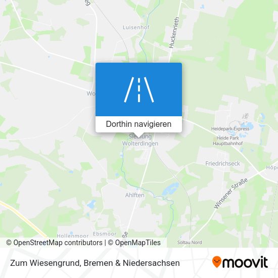 Zum Wiesengrund Karte