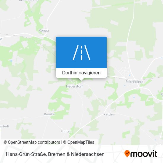 Hans-Grün-Straße Karte