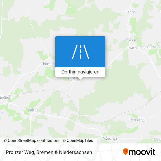 Proitzer Weg Karte