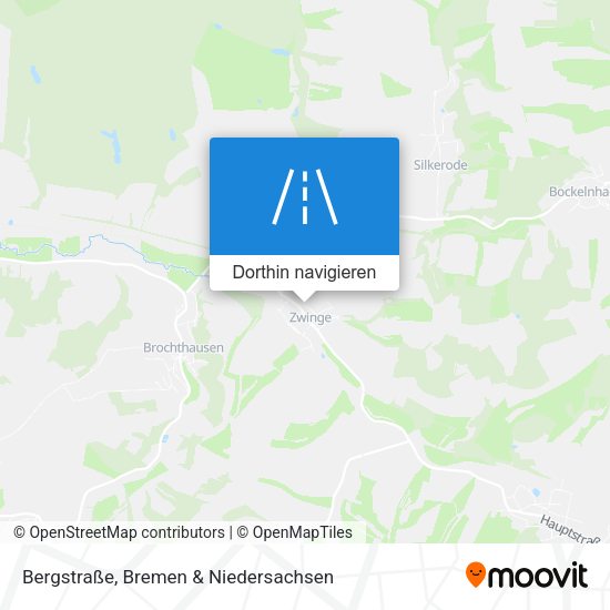 Bergstraße Karte