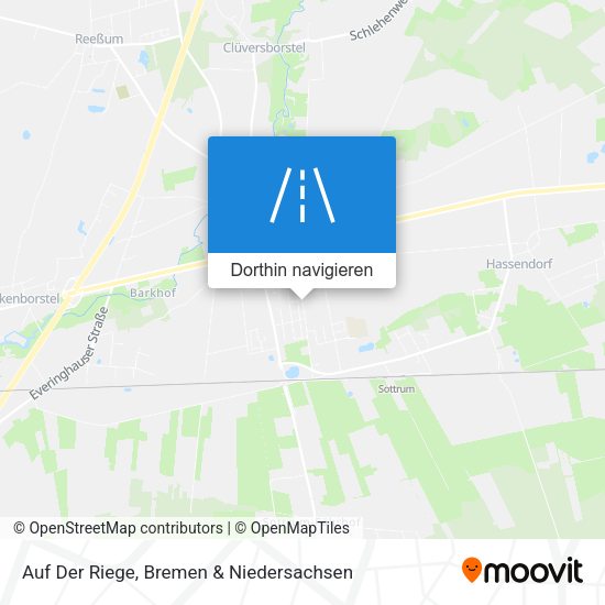 Auf Der Riege Karte