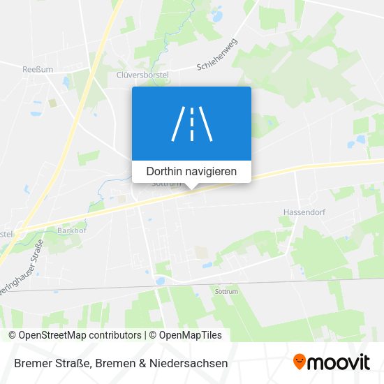 Bremer Straße Karte