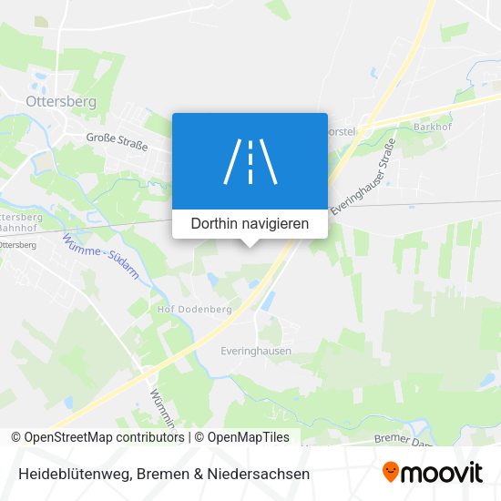 Heideblütenweg Karte