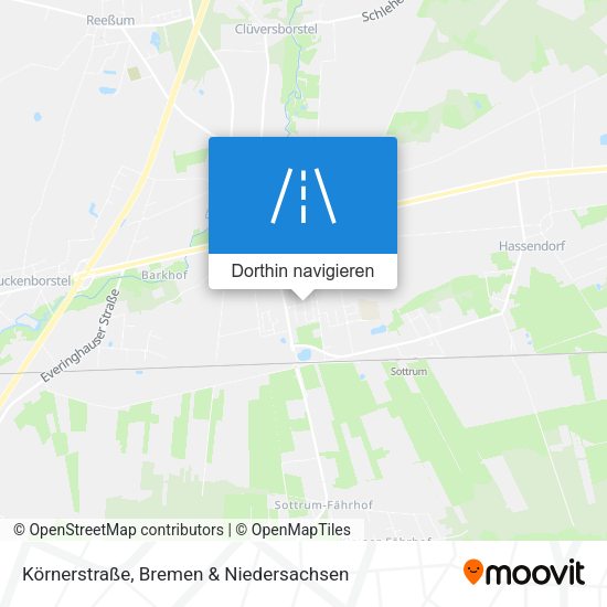 Körnerstraße Karte