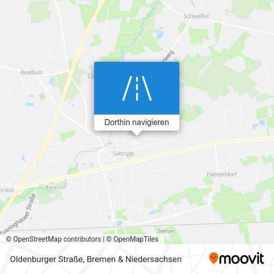 Oldenburger Straße Karte
