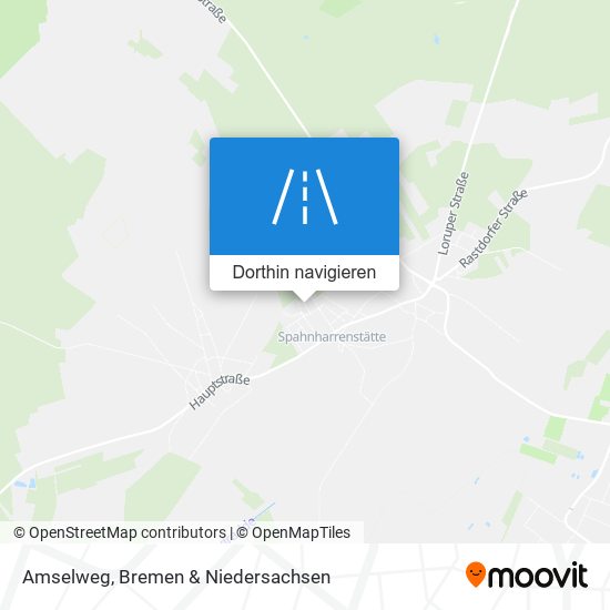 Amselweg Karte