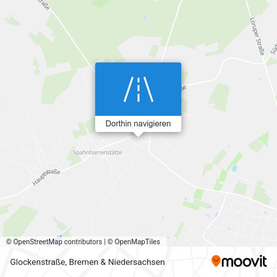 Glockenstraße Karte