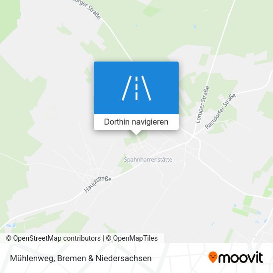Mühlenweg Karte