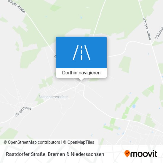 Rastdorfer Straße Karte