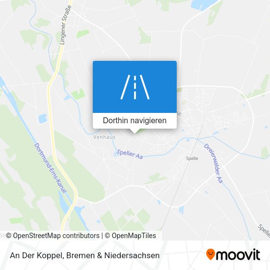 An Der Koppel Karte