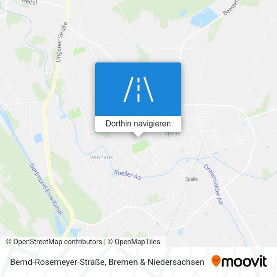 Bernd-Rosemeyer-Straße Karte