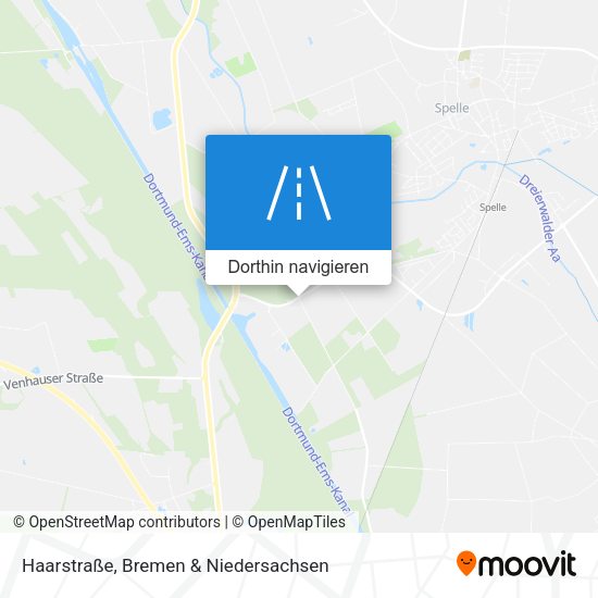 Haarstraße Karte