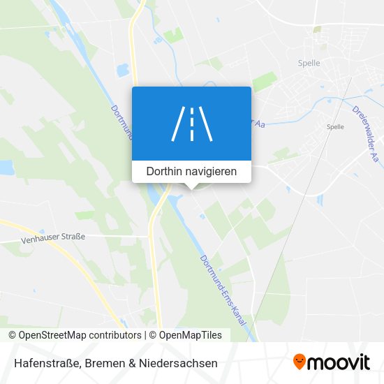 Hafenstraße Karte