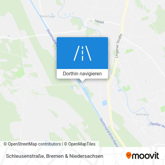 Schleusenstraße Karte