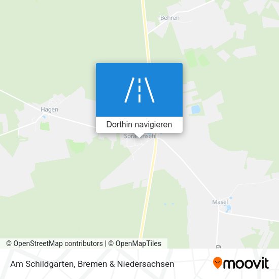 Am Schildgarten Karte