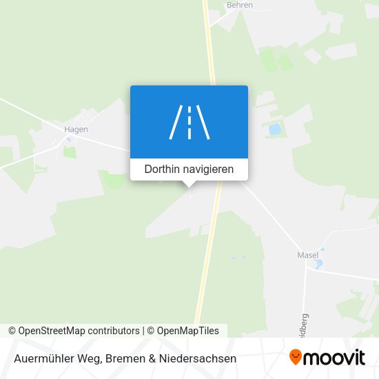 Auermühler Weg Karte