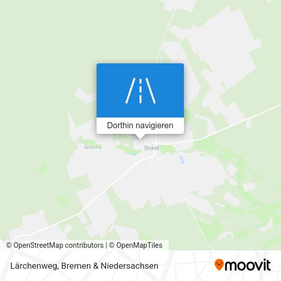 Lärchenweg Karte