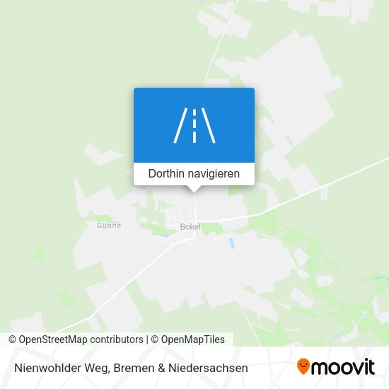 Nienwohlder Weg Karte