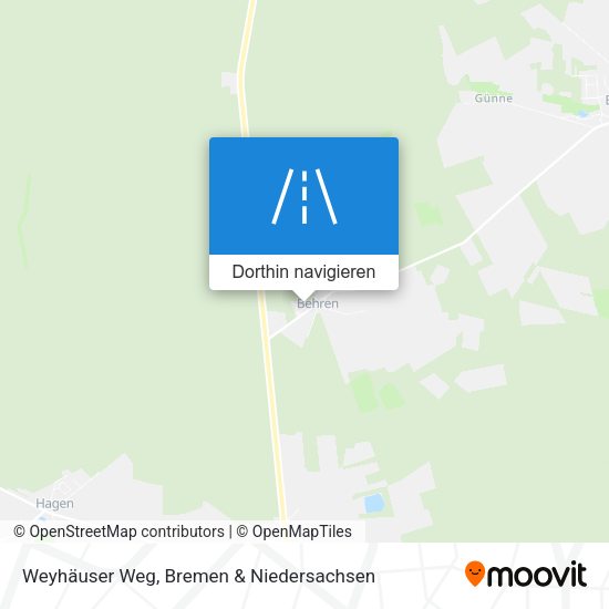 Weyhäuser Weg Karte