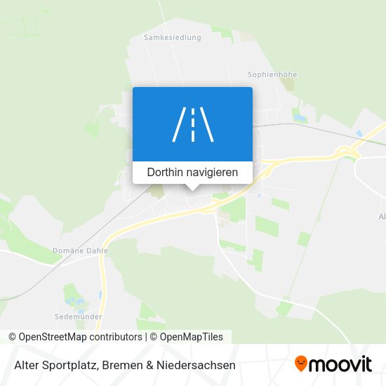 Alter Sportplatz Karte