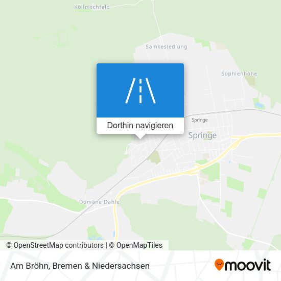 Am Bröhn Karte