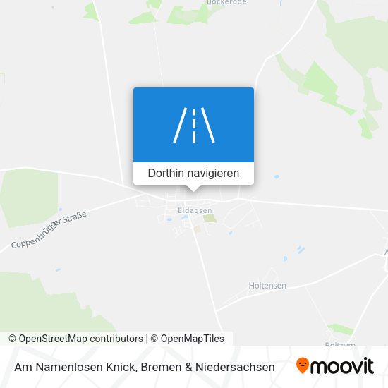 Am Namenlosen Knick Karte