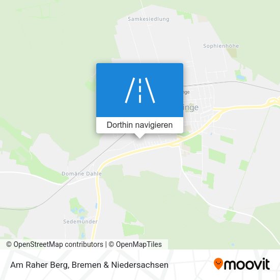 Am Raher Berg Karte