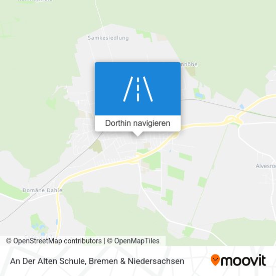 An Der Alten Schule Karte