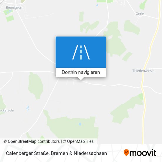Calenberger Straße Karte