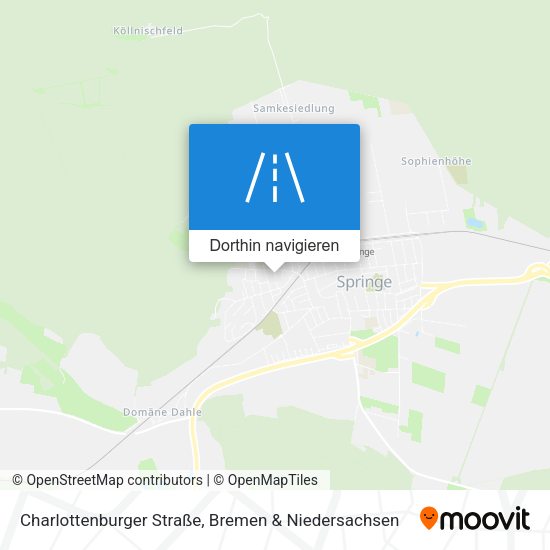 Charlottenburger Straße Karte