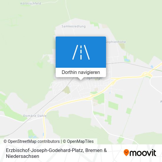 Erzbischof-Joseph-Godehard-Platz Karte