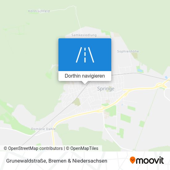 Grunewaldstraße Karte