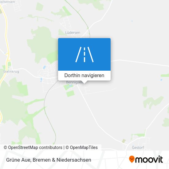 Grüne Aue Karte